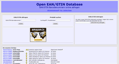 Desktop Screenshot of opengtindb.org